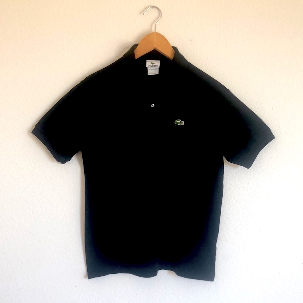 Lacoste classic Polo- color black - size 5 L